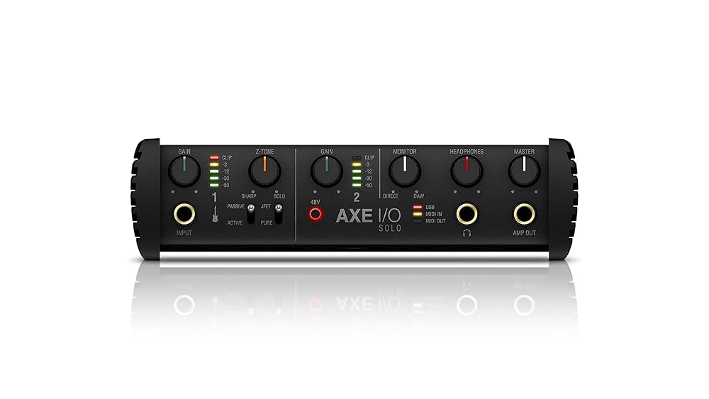 DTM・DAW IK Multimedia AXE I/O A IK Multimedia AXE I/O One - Professional USB Audio Interface